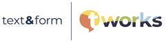 text & form | tworks